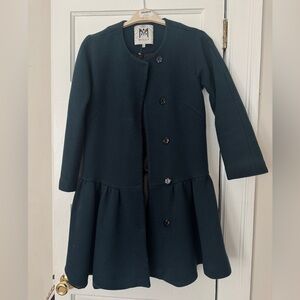 Milly of New York Teal Pea Coat